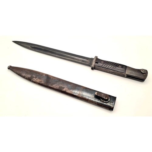 209 - WW2 German Mauser K-98 Bayonet.