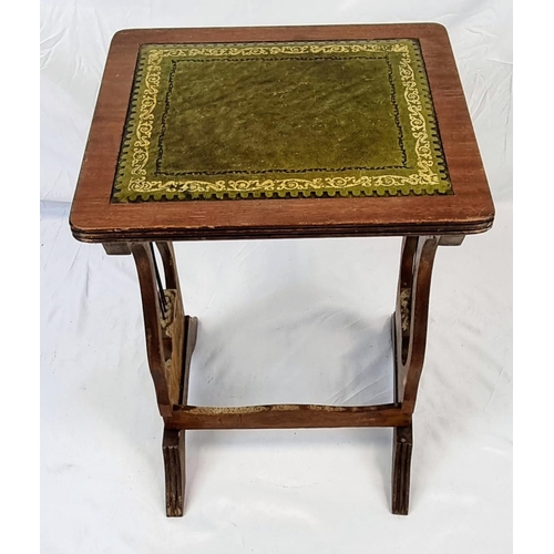 566 - An Eclectic Mix of Four Small Vintage Tables. Largest table - Octagon table - 51 x 51cm. Winner bidd... 