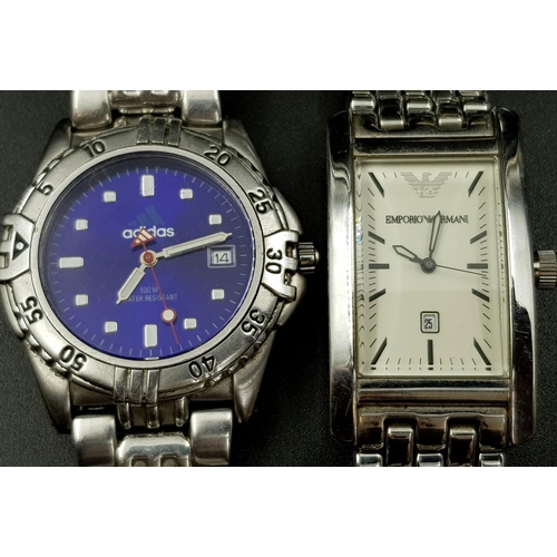 584 - Four Gents Watches - Some in need of a battery so A/F.