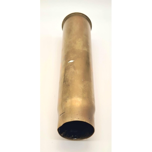 699 - WW1 British 6 Pounder Tank Shell Case. This is an Early Naval Round (Tanks were first called Land
Sh... 