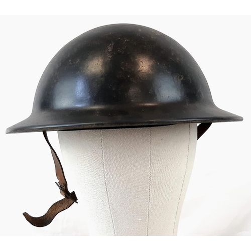 216 - WW2 British Non-Conductive General Post Office (Telephones) Composite Line Layers Helmet.