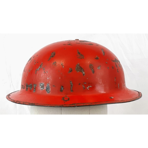 230 - WW2 Home Front Gas Company Helmet.