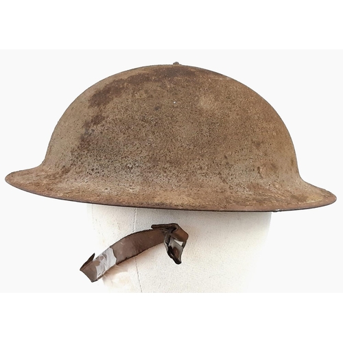 237 - WW1 Somme Barn Find British Brodie Helmet. In as found condition. A nice honest piece.