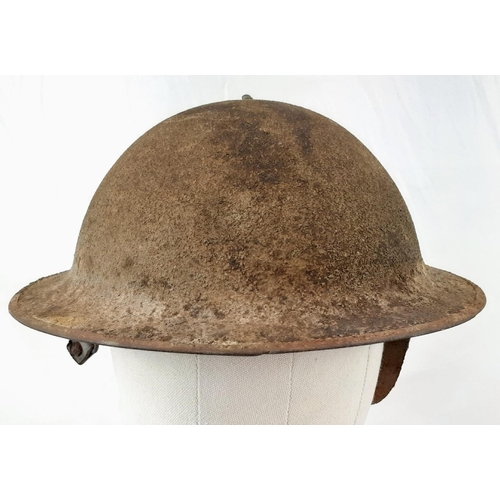 237 - WW1 Somme Barn Find British Brodie Helmet. In as found condition. A nice honest piece.