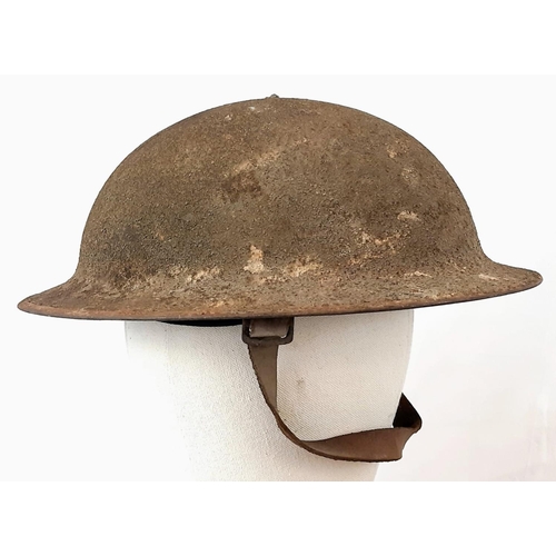 237 - WW1 Somme Barn Find British Brodie Helmet. In as found condition. A nice honest piece.