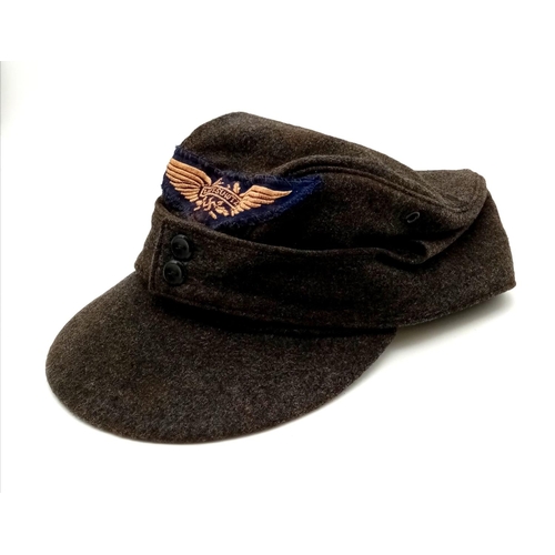 274 - WW2 German Luftshutz Cap (Air Raid Warden).