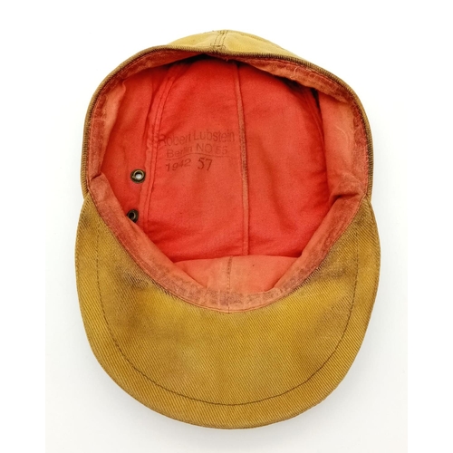 328 - WW2 Afrika Corps M40 Cap with Luftwaffe Insignia.