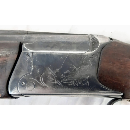 206 - A Deactivated Russian Double-Barrelled Shotgun. 12 bore calibre with two 27.75 inch over and under b... 