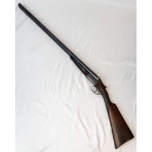 227 - A Deactivated W.Horton Double-Barrelled Shotgun. 12 bore calibre with a 28 inch barrel length. Deact... 