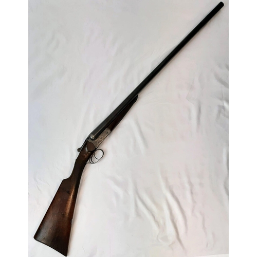 227 - A Deactivated W.Horton Double-Barrelled Shotgun. 12 bore calibre with a 28 inch barrel length. Deact... 