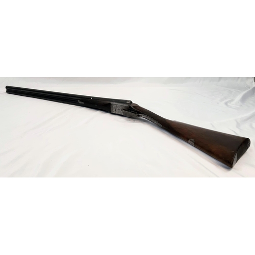 227 - A Deactivated W.Horton Double-Barrelled Shotgun. 12 bore calibre with a 28 inch barrel length. Deact... 