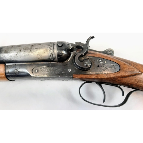 241 - A Deactivated Baikal Double-Barrelled Shotgun. 12 bore calibre with a 26 inch barrel length. Manufac... 