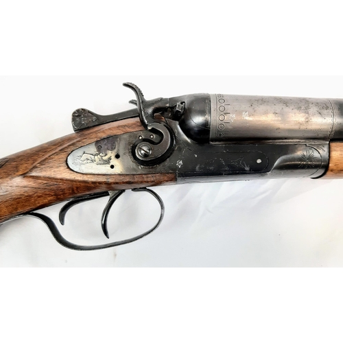 241 - A Deactivated Baikal Double-Barrelled Shotgun. 12 bore calibre with a 26 inch barrel length. Manufac... 