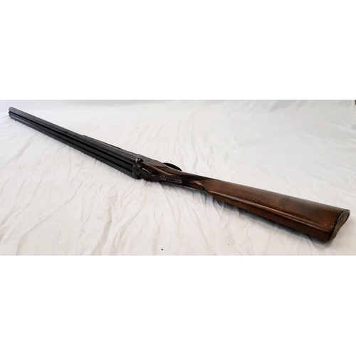 415 - A Deactivated Double-Barrelled Box-lock Shotgun. 12 bore calibre with a 27.5 inch barrel. Manufactur... 