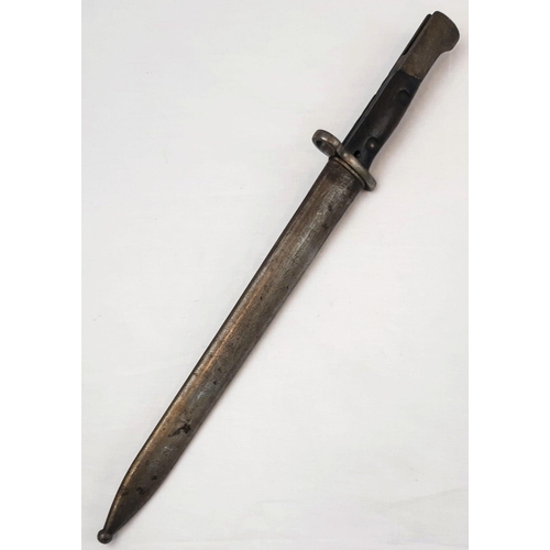 609 - Rare Belgian Made M24 Export Mauser Bayonet for use with M1924 and M1930 Short Rifles. Used by the
K... 