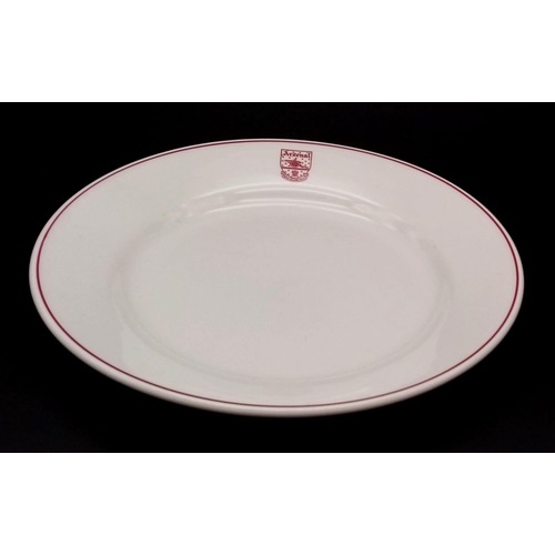 325 - An Original Arsenal FC - Highbury Era Dinner Setting. From the directors box. Excellent condition. C... 