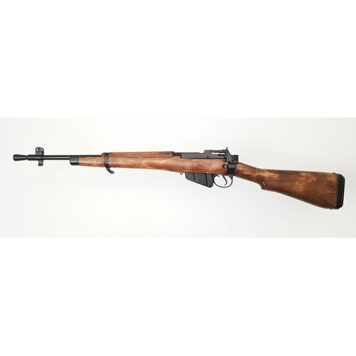 3 - An Enfield No 5 - Mk1 .303 Bolt Action Jungle Carbine Rifle. Good condition barrel. Original tiger-s... 