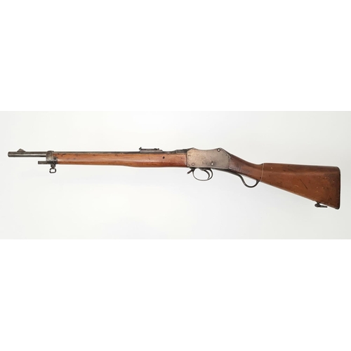 59 - An Enfield Martini Carbine .303 Rifle. Falling block carbine. Very good to mint barrel. Nice origina... 