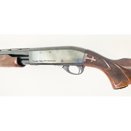 66 - A Remington 870 Express Magnum 12 Bore Pump-Action Shotgun. Section 2 shotgun. 2 plus 1 magazine cap... 