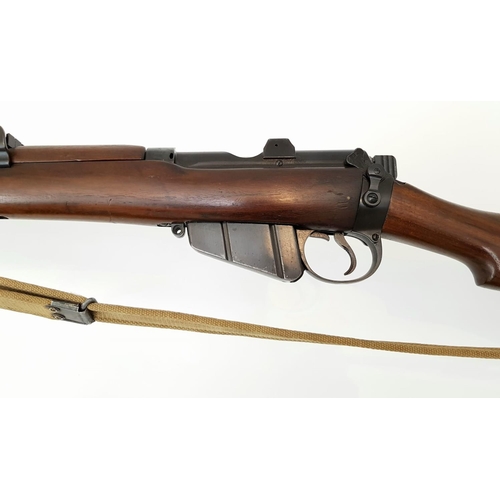 72 - A BSA and Co .303 Bolt Action Rifle. Good condition barrel with original woodwork and brass stock.
S... 