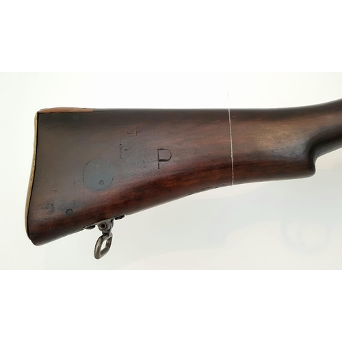 86 - A 1949 Enfield 410 Gauge SMLE Bolt Action Shotgun. Rebuilt as a shotgun after WWII. Model MK3 No1. V... 