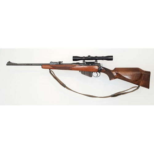 90 - A Parker Hale Enfield .303 Bolt Action Sporting Rifle. Fitted parker Hale scope mount and rings.
Nik... 