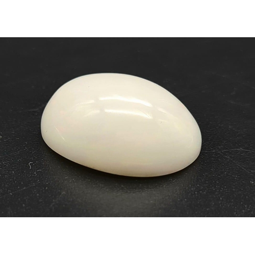 745 - 10.98ct Natural Fire Opal. Oval Cabochon. ITGLR Certified. UGL (USA) Appraised value $1700