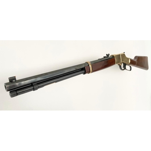 2 - A Henry Repeating Arms Big Boy 45 Long Colt Lever Action Rifle. Brass frame. Very good overall condi... 