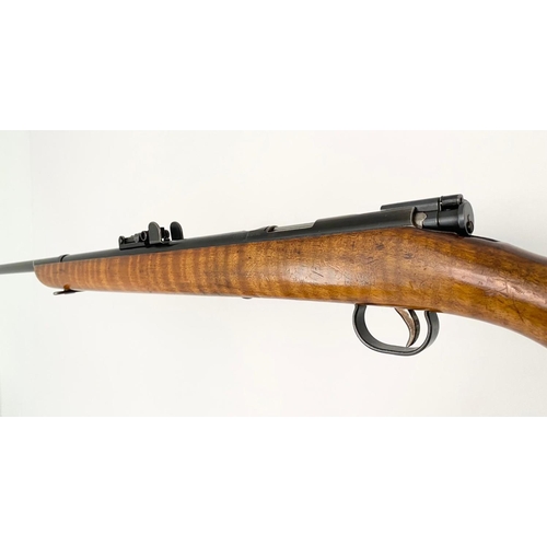 67 - A BSA .22LR Bolt Action Training Rifle. Foresight protector - single shot rifle. Serial number - 181... 