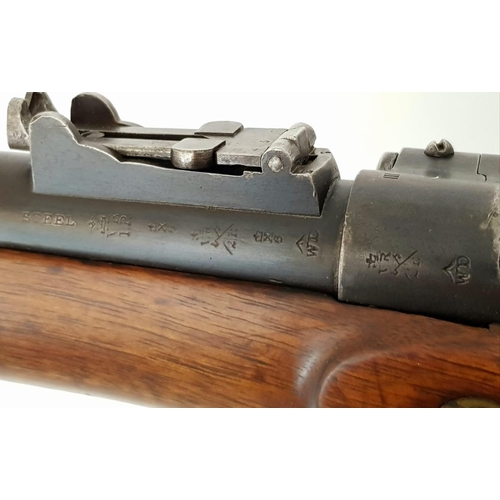 13 - An Enfield Snider Bolt Action .577 Breech Loading Hammer Rifle. Good condition barrel with nice orig... 