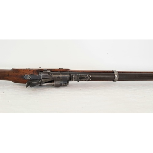 13 - An Enfield Snider Bolt Action .577 Breech Loading Hammer Rifle. Good condition barrel with nice orig... 