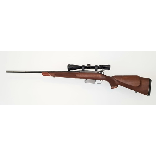 29 - A Tikka Model 55 Bolt Action .233 calibre Target/Sporting Rifle. Very good condition heavy barrel an... 