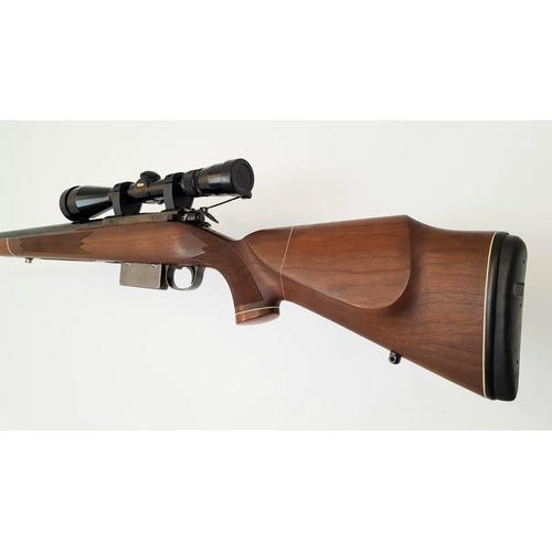 29 - A Tikka Model 55 Bolt Action .233 calibre Target/Sporting Rifle. Very good condition heavy barrel an... 