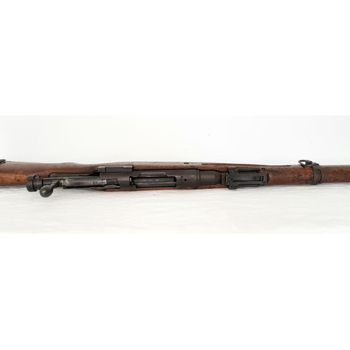 33 - A Japanese Arisaka Model 99 Bolt Action Service Rifle. 7.7 x 58R calibre. Re-proofed 2022.