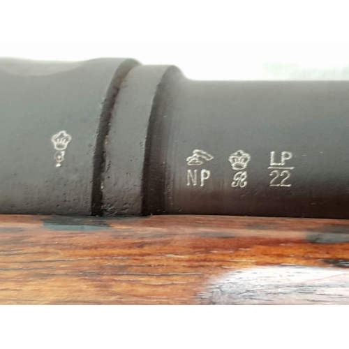 33 - A Japanese Arisaka Model 99 Bolt Action Service Rifle. 7.7 x 58R calibre. Re-proofed 2022.