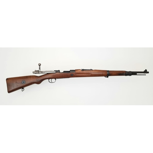 56 - A Yugoslavian Mauser K98 Bolt Action M24/52-G Service Rifle. 7.92 calibre. Good condition barrel - c... 