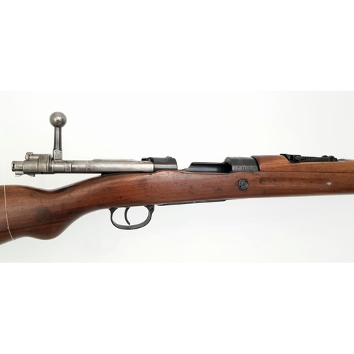 56 - A Yugoslavian Mauser K98 Bolt Action M24/52-G Service Rifle. 7.92 calibre. Good condition barrel - c... 