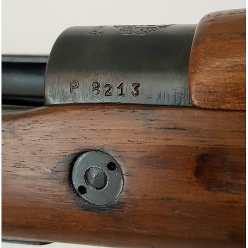 56 - A Yugoslavian Mauser K98 Bolt Action M24/52-G Service Rifle. 7.92 calibre. Good condition barrel - c... 