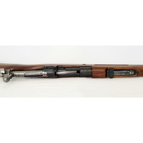 56 - A Yugoslavian Mauser K98 Bolt Action M24/52-G Service Rifle. 7.92 calibre. Good condition barrel - c... 