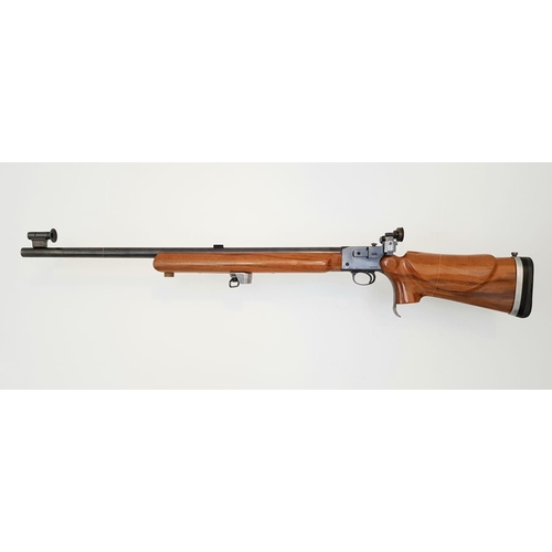 57 - A Deactivated BSA Martini International .22 LR Heavy Barrel Target Rifle. Serial number UE3025X.