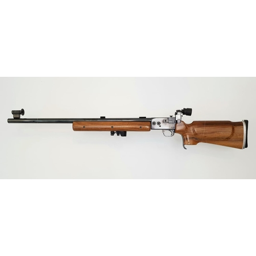 81 - A Deactivated BSA Martini International .22LR Heavy Barrel Target Rifle. Serial number - FG1848H.