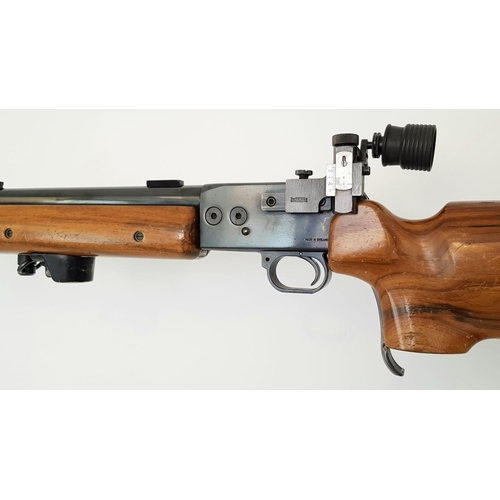 81 - A Deactivated BSA Martini International .22LR Heavy Barrel Target Rifle. Serial number - FG1848H.