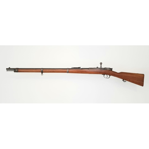 23 - A Mauser 71/84 Bolt Action Rifle. 11.15X60R Calibre. Good condition barrel with good blacking. Very ... 