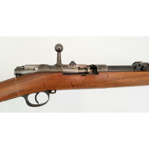 23 - A Mauser 71/84 Bolt Action Rifle. 11.15X60R Calibre. Good condition barrel with good blacking. Very ... 