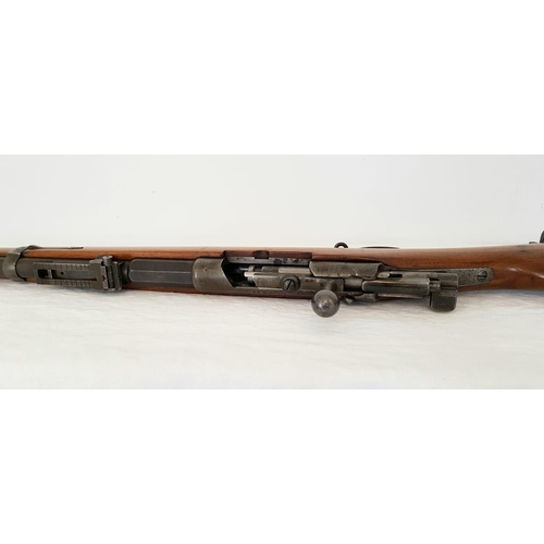 23 - A Mauser 71/84 Bolt Action Rifle. 11.15X60R Calibre. Good condition barrel with good blacking. Very ... 