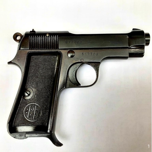 1 - A Deactivated Beretta 34 Semi-Automatic Pistol. .380 calibre - serial number G17708.