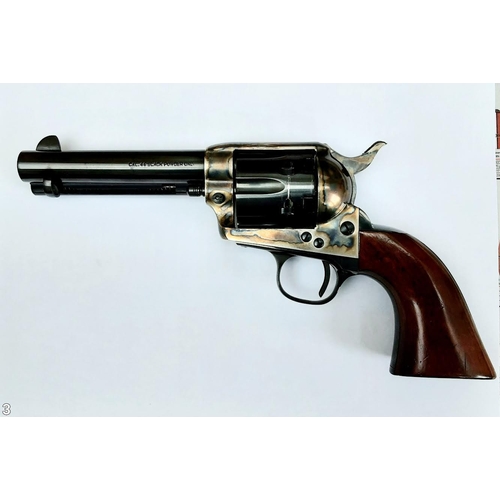 5 - A Deactivated Uberti 1873 Cattleman Single Action Black Powder Revolver. Calibre - .44 with a serial... 