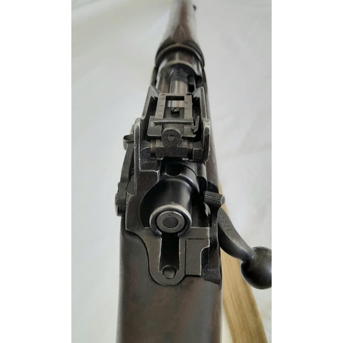 30 - Winchester Model P14 .303 Bolt Action Rifle with very good barrel and original woodwork and volley s... 