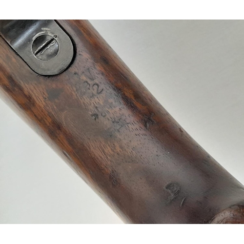 30 - Winchester Model P14 .303 Bolt Action Rifle with very good barrel and original woodwork and volley s... 