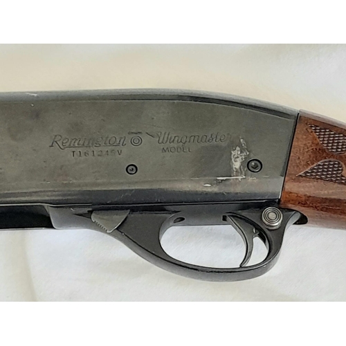 8 - Remington Model 870 Wing Master 12 Bore Pump-Action shotgun. 5+1 Magazine Capacity. In overall very ... 